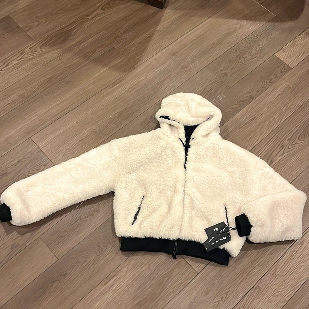 Faux shearling jacket
